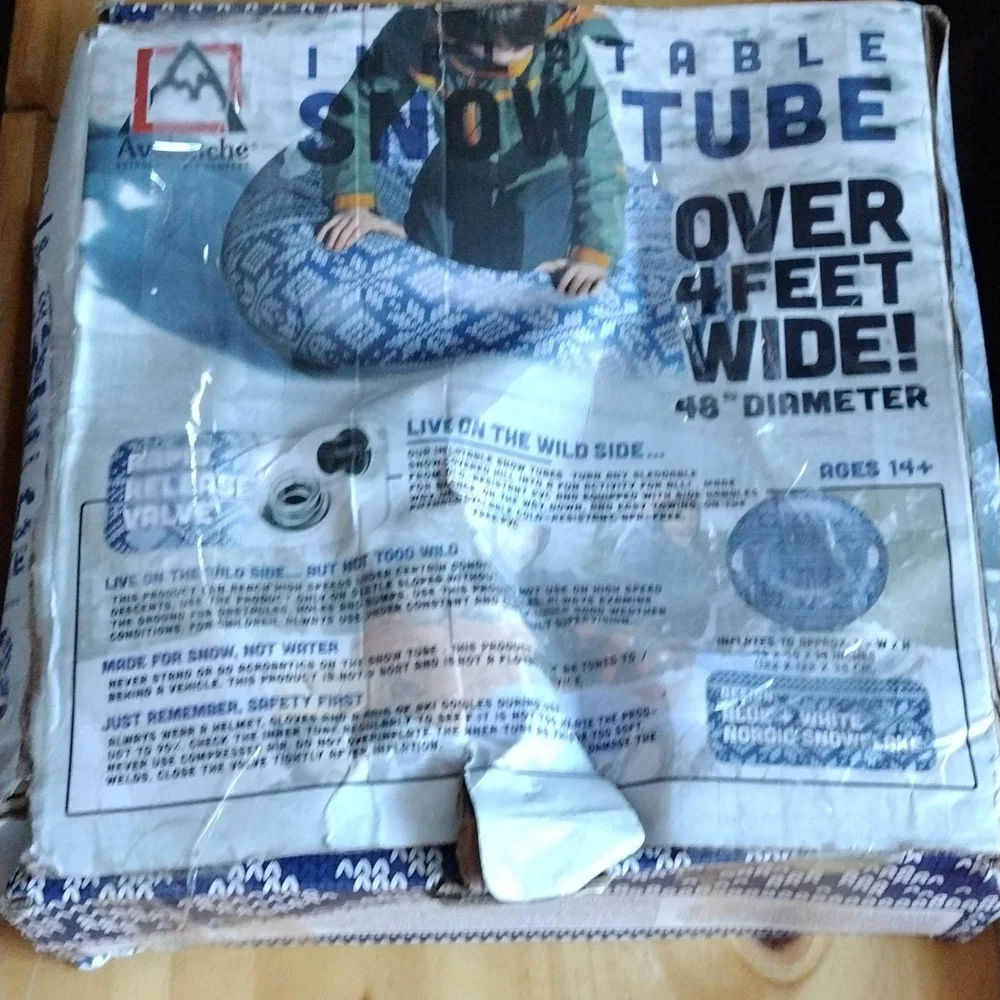 Avalanche Inflatable Snow Tube - Picture 5 of 10